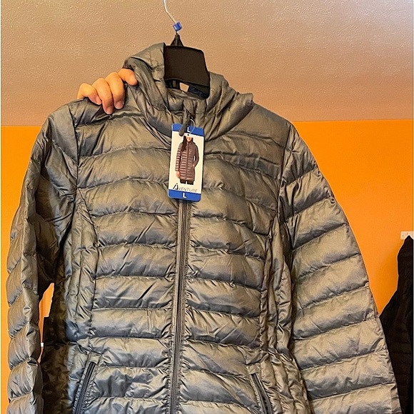 Aventure Jackets & Coats 34 Length Coat Grey Made By Adventure Poshmark